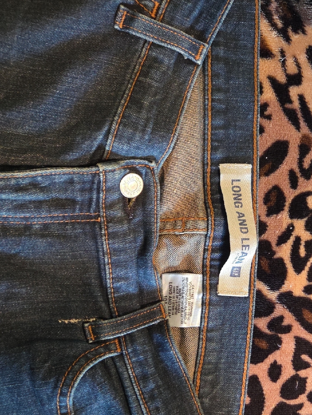 GAP Dark Blue High-Rise Jeans
